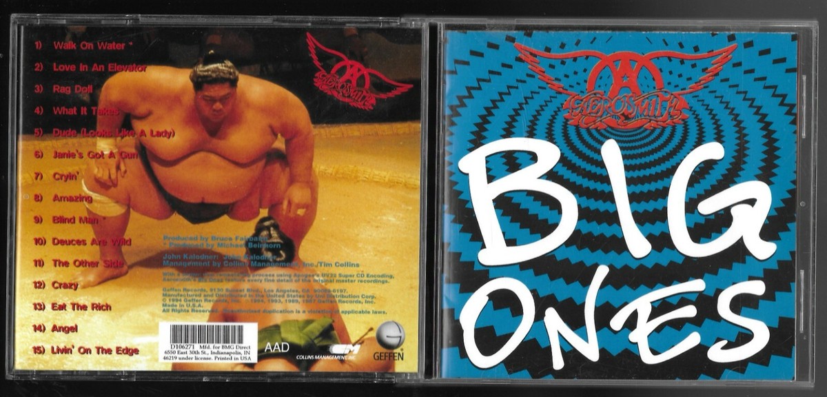 Aerosmith Big Ones (CD 1994) 15 Greatest | eBay Aerosmith Big Ones (CD 1994) 15 Greatest | eBay