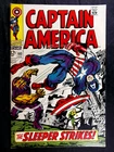 Captain America #102 VF 8.5 Jack Kirby art Vintage Marvel comics  1968