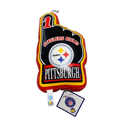 pittsburgh steelers 3D puffy hand window cling decoration. Football Fan NFL - Bild 3 von 5