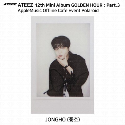 ATEEZ 12th Mini Golden Hour Part.3 Applemusic Offline Cafe Event