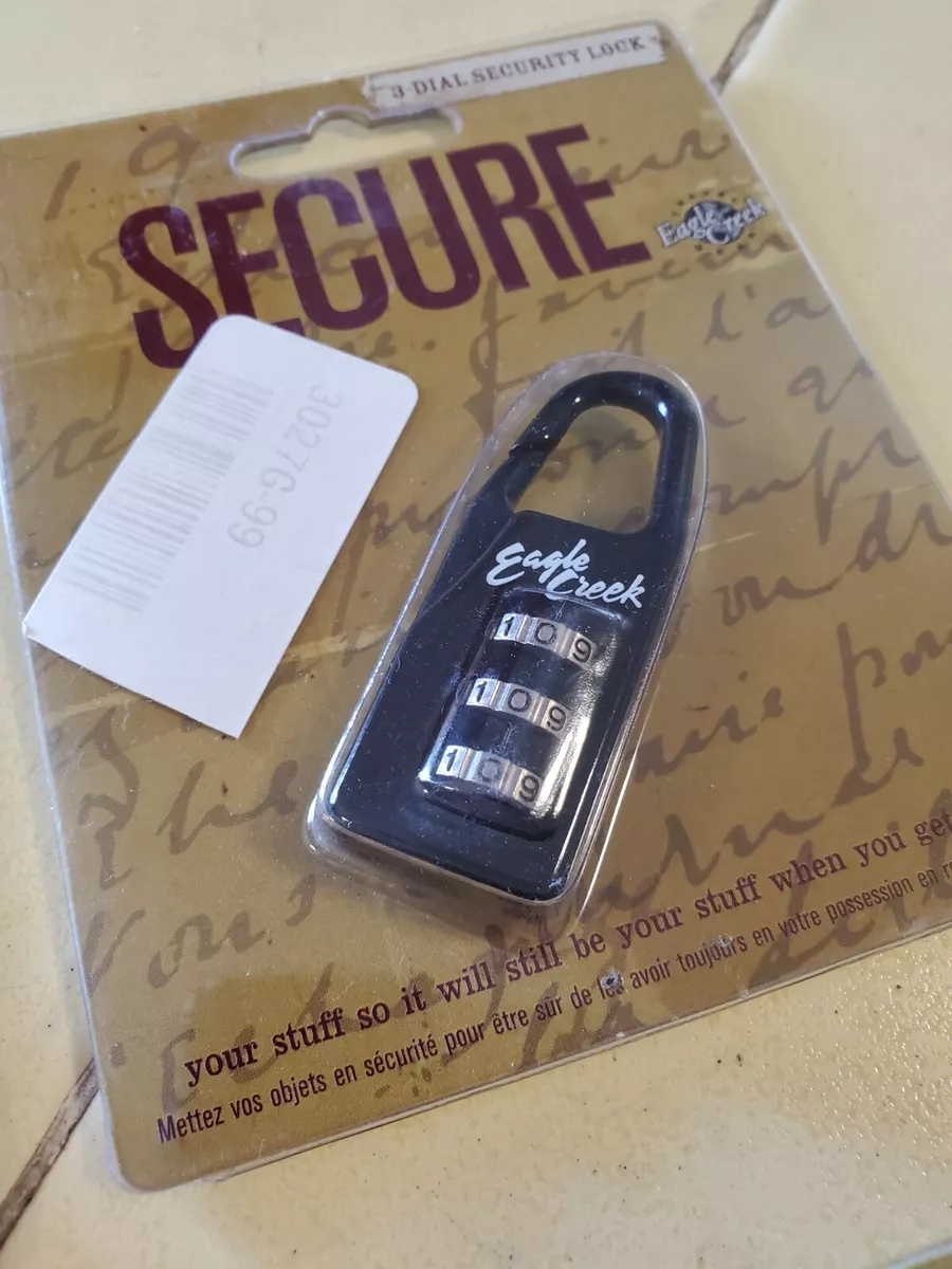 Eagle creek luggage lock reset hotsell