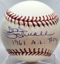 Don Schwall 1961 AL ROY Boston Red Sox Autographed Signed OAL Budig Baseball COA