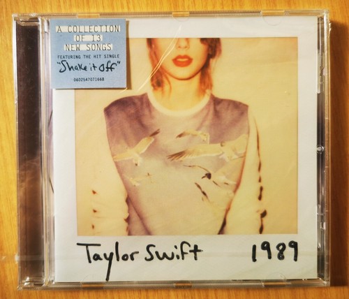 TAYLOR SWIFT CD 1989 original pressing with Hype Sticker New and SEALED - Picture 2 of 5