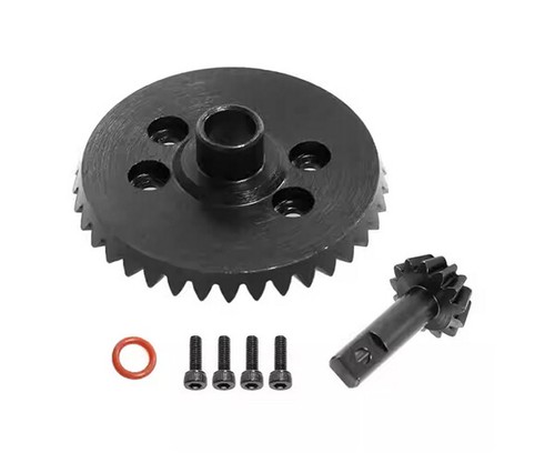 STEEL F / R DIFF RING PINION GEAR FOR TRAXXAS RAPTOR R HOSS RUSTLER SLASH 4X4 - Picture 2 of 7