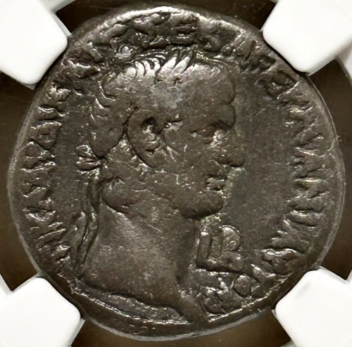 Claudius Antonia Egypt Alexandria BI Tetradrachm Yr 2 AD 41/2 NGC F 5/5 4/5 