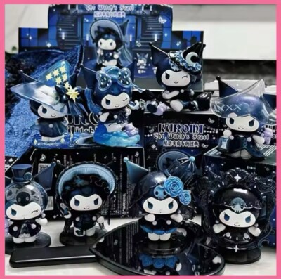 8個セット未開封　KUROMI サンリオ　フィギュアBOX Sanrio Kuromi 8 Designs 1 Secret Blind Box Witch Festival Series