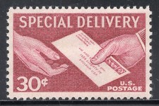 E21 * HANDS AND LETTER * U.S. Postage Stamp  MNH