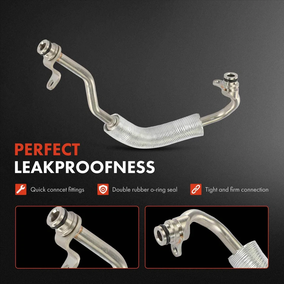 Línea de retorno de aceite turbocompresor para BMW Serie 1 M 535i M240i xDrive 535xi L6 3,0 L Foto 3 de 4