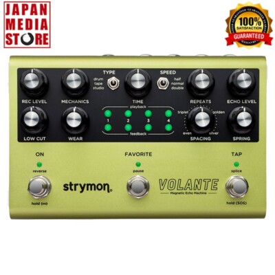 Strymon Volante Magnetic Tape Delay Guitar Effects Pedal Brand NEW 100% Genuine