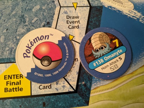 1999 Pokemon Master trainer Board Game Replacement Parts U PICK POG Card Token - Picture 49 of 215