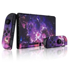 SoftTouch Purple Lava Case Shell Mod New Replacement Housing for Nintendo Switch