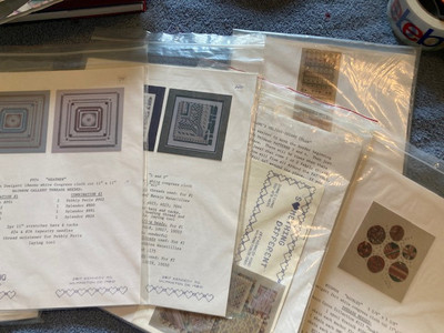 5 - Something Different Cross Stitch Patterns - Diane Evans - NIP