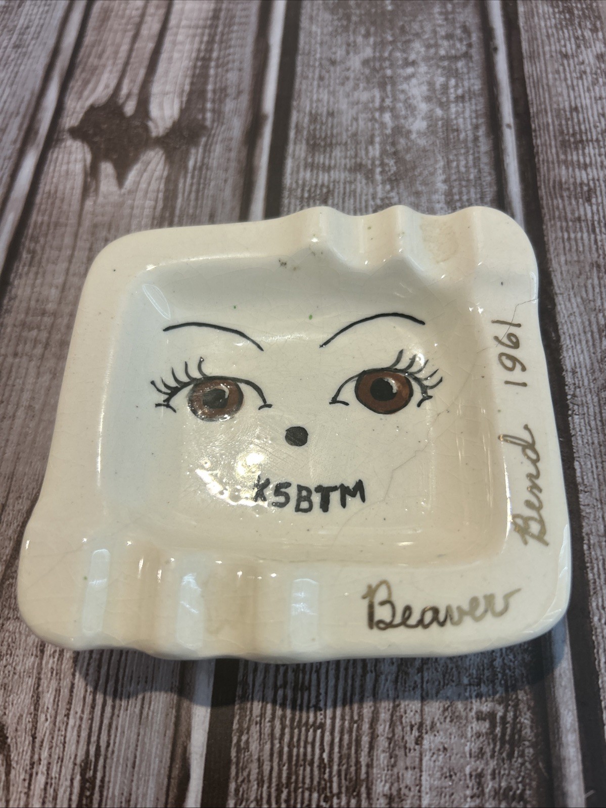 Beaver Bend 1961 Ashtray 