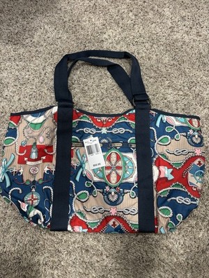 LeSportsac Deluxe Carryall Tote Handbag Capri Shoulder NWT