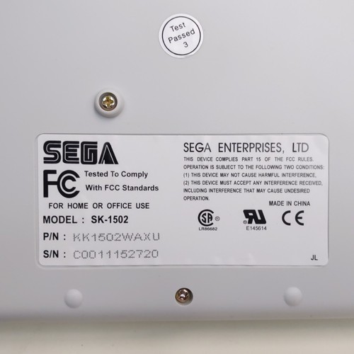 SegaNet Dreamcast Keyboard SK-1502 White Vintage Sega Official Accessory - Picture 4 of 5