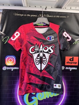 Authentic CHAMPION Carolina Chaos #99 Jack Rowlett PLL Lacrosse