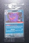 Pokémon Gengar GameStop Promo Holo 🌀 SWIRL – PSA 10 Contender – Well Centered