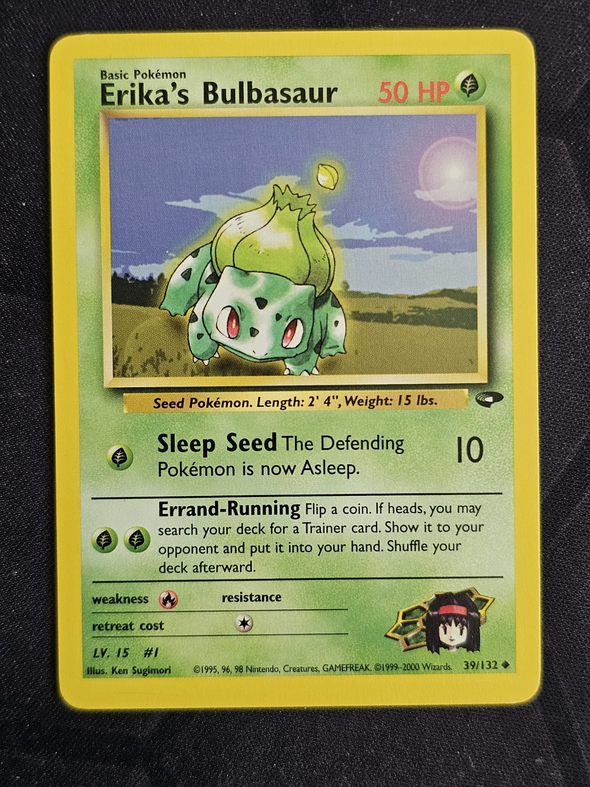 Erikas Bulbasaur Gym Challenge 39/132 Unlimited