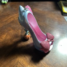 Disney Parks Cinderella Fairy Godmother Ornament Runway Glass Slipper Retired