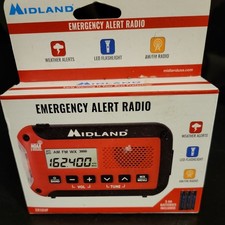 Midland ER10vp Emergency Alert AM/FM/Weather Radio with Flashlight - New in Box