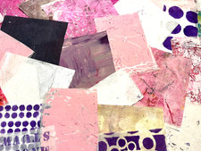 Carte collage per riviste d'arte, riviste spazzatura, album di ritagli e supporti misti