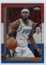 2025-26 Topps Chrome Red White & Blue Refractor Jarace Walker #53 0u06