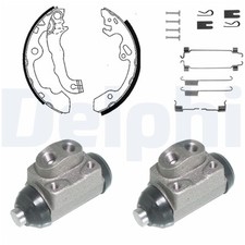 Delphi Bremsbacken vormontiert hinten für Ford Focus