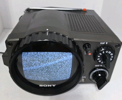 Vintage Sony TV-511 Portable Rotating Screen 5.5" Television Transistor Receiver - Picture 1 of 16