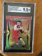 Nikola Vucevic 2023-24 Panini Obsidian Electric Flood /75
