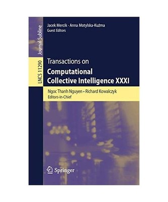 Transactions on Computational Collective Intelligence XXXI