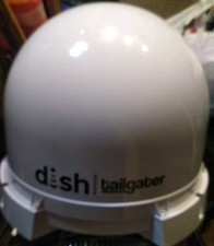 Dish Tailgater King 4 Portable Satellite Antenna  15'  Coaxial Cable Included