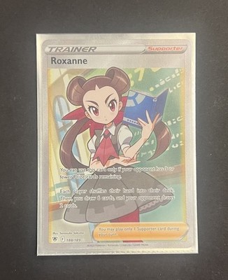 roxanne pokemon --card Roxanne - Crown Zenith main image 0