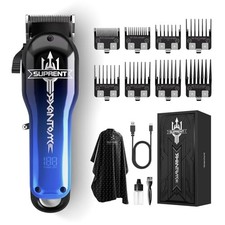Hair Clippers for Men, Cordless Hair Clippers Set with Type-C Rechargeable,