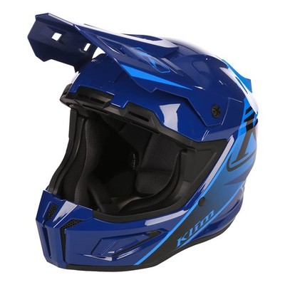 Klim T1 Freeride Helmet (ECE) - Descent Nightfall Blue Manufacturer's Sample