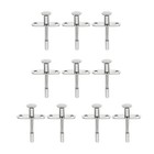 10 pcs federbelastete Bolzen Edelstahlverriegelung Kolbenriegel für Kinderbett