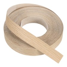 White Oak Edge Banding 1" x 49.2ft Wood Veneer Tape Pre-glued Flexible