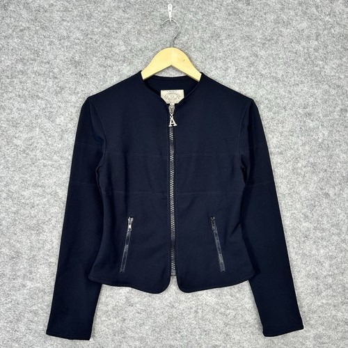 Armani Jeans, Vintage 90’s Armani Jeans Jacke Damen GB12 US8 Navy Made In Italy C10