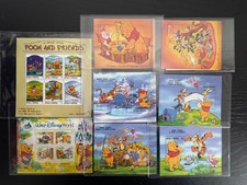 Disney Pooh Friends Postage Stamps With Certificate of Authenticity MNH 151