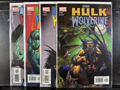 COMPLETE Hulk Wolverine Six Hours #1 2 3 4 (2003 Marvel) #1-4 Free Combine Ship