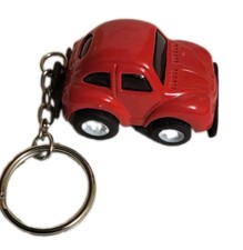 Red Bug Beetle Car Keychain