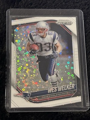 2025 Prizm Wes Welker #181 White Disco Prizm