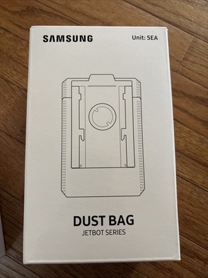 Samsung VCA-RDB95/XAA Dust Bag 5 Pack, Jetbot Series Vr50t95 Vr30t85 Robot Vac