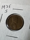 1935-S Lincoln Wheat Cent — photo from another recent sale