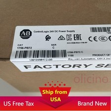 AB 1756-PB72 New Factory Sealed SER C ControlLogix 24V DC Power Supply Module