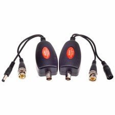 4-in-1 Coaxial PVT Video Balun  Supports HD-CVI / TVI / AHD / CVBS  400m Power