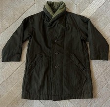ISSEY MIYAKE Men's 80s Wind Coat Green Size M Vintage EL AGA