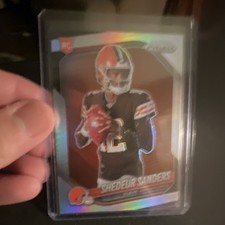 2025 Panini Rookie Silver Prizm Shedeur Sanders  Football Card #405
