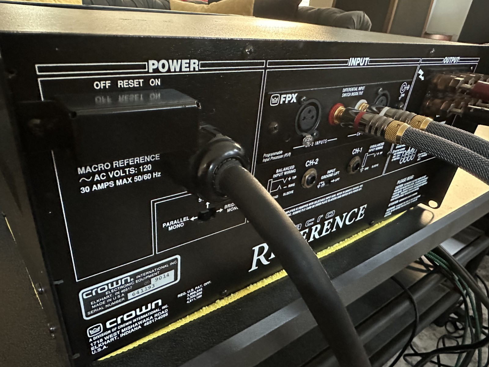 Crown Macro Reference Amplifier Esoteric Version 3000W