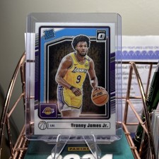 2024-25 Panini Donruss Optic - Rated Rookie Bronny James #282 (RC)