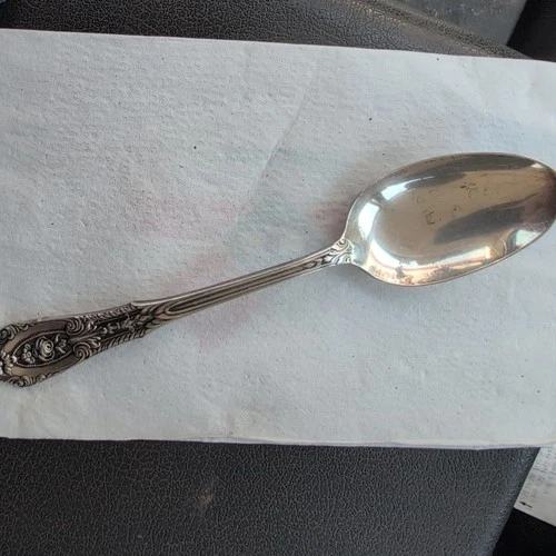 Wallace Sterling Silver Flatware, Rose pattern Spoon